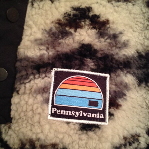 Fab! Home Free Aztec Print Sherpa Cozy Fleece 2XL - Pennsylvania - Picture 4 of 8